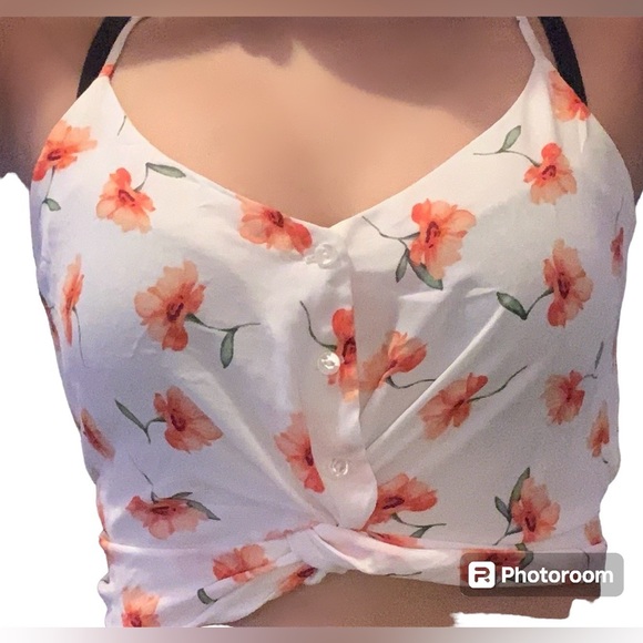 Floral crop top - Picture 3 of 8